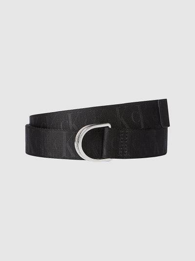 Calvin Klein Táskák & Kiegészítők HU346691 | Calvin Klein Logo Férfi Öv Fekete